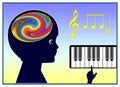 Music Therapy Royalty Free Stock Photo