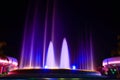Music water fountain in Epcot Royalty Free Stock Photo