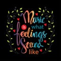 Music is what feelings sound like.