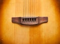 Musical background image of spanish guitar Royalty Free Stock Photo