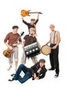 Musical band Royalty Free Stock Photo