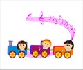 Musical children train