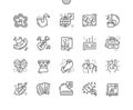 Musical genres Vector Thin Line Icons