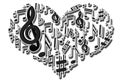 Musical heart