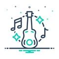 Mix icon for Musical, guitar and tuneful