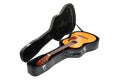 Musical instrument - Classic guitar hard case isolated