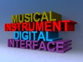 Musical instrument digital interface