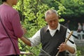 Musical instrument Erhu Royalty Free Stock Photo