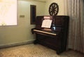 Musical instrument , piano in room Royalty Free Stock Photo