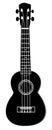 Musical instrument ukulele vector illustration