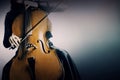 Musical instruments cello Royalty Free Stock Photo