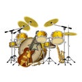 Musical instruments jazz group Royalty Free Stock Photo