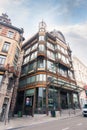 Musical Instruments Museum building facade in Brussels, Belgium Royalty Free Stock Photo