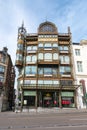 Musical Instruments Museum in famous `Old England` building, Brussels, Belgium Royalty Free Stock Photo