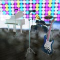 Musical instruments on a stage Royalty Free Stock Photo