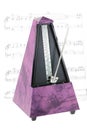 Musical Metronome Royalty Free Stock Photo