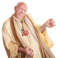 Musical Monk Royalty Free Stock Photo