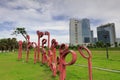Red note sculpture at jimei new town, adobe rgb
