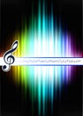 Musical Note on Abstract Spectrum Background