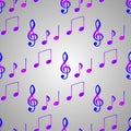 Musical note pattern