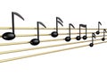 Musical Notes Royalty Free Stock Photo