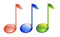 Musical notes Royalty Free Stock Photo