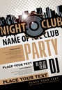 Musical party in night club