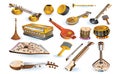 Musical and percussion instruments
