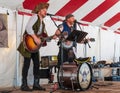 Musical performance by `A Couple o` Buccs` at the Lady of the Lakes Renaissance Faire - Tavares, Florida, USA