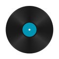 Musical record, vintage vinyl - vector