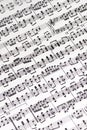 Musical Score Royalty Free Stock Photo