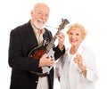 Musical Senior Couple Royalty Free Stock Photo