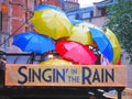 Musical Singin' in the Rain Royalty Free Stock Photo