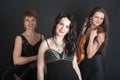 Musical trio portrait Royalty Free Stock Photo