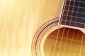 Acoustic guitar a background