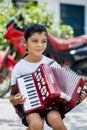 Musician Gipsy girl