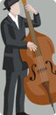 Musician illustration series Royalty Free Stock Photo