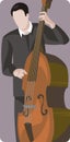 Musician illustration series Royalty Free Stock Photo