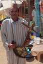 Musician at the market