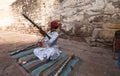 The musician of Rajasthan Royalty Free Stock Photo