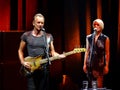 Musician Sting plays at the Blaisdell Arena