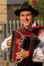 A Musician at Villacher Kirchtag Royalty Free Stock Photo