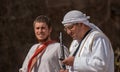 Musicians of `Bar Mitzva ` ceremony near the Western Wall in Jerusalem. Israel