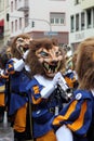 Musicians in Carnival Royalty Free Stock Photo