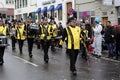 Musicians in Carnival Royalty Free Stock Photo