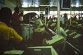 Musicians hold show on the ferry