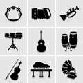 Musicians icons great for any use. Vector EPS10.