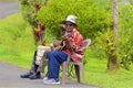 Musicians in Grenada Royalty Free Stock Photo