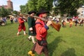 Musketeers guard. St. John`s Fair in Crac, Poland.