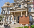 Muskingum county courthouse in Zanesville Ohio USA Royalty Free Stock Photo